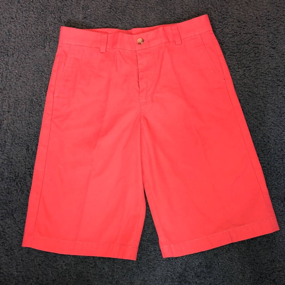 Vineyard Vines Boys’ Red Shorts - Size 14